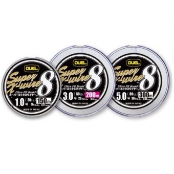 Плетеный Шнур Duel PE Super X-Wire 8 300m 5Color Плетеный Шнур Duel PE Super X-Wire 8 300m 5Color