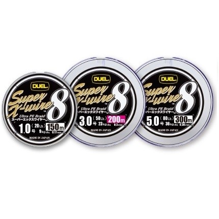 Плетеный Шнур Duel PE Super X-Wire 8 300m 5Color