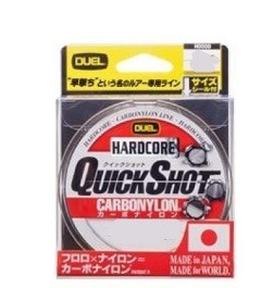 Леска монофильная Duel Hardcore Quick Shot Carbonylon 150м (clear)