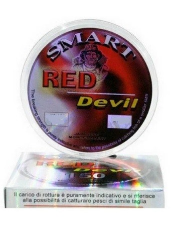Леска монофильная Smart  Red Devil 150м (scarlet black)