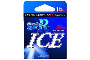 Шнур Benkei ICE, 30м, небесно-голубой