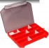 Коробка Kosadaka TB-S39-GRN, 21*14.5*2.5см , зелёная
