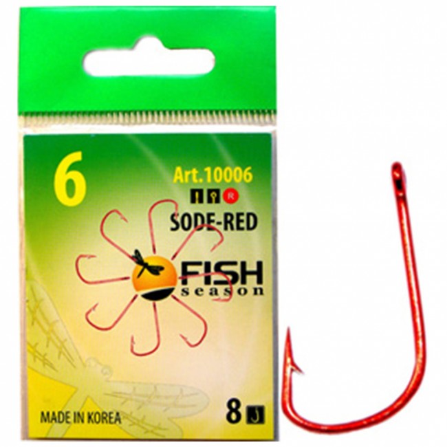 Крючок Fish Season Sode-Red
