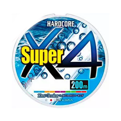 Плетеный шнур Duel PE Hardcore super X4 200m 5color Плетеный шнур Duel PE Hardcore super X4 200m 5color