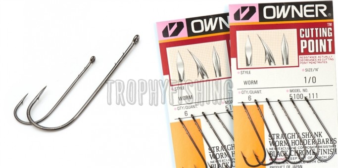 Крючок OWNER C'ultiva 5100 Straight Shank