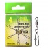 Вертлюжок Fish Season с застежкой Swiwel With Snap Germany-B